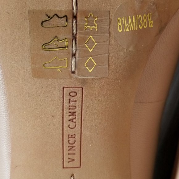 Vince Camuto Kain Pointed Toe Pump, Nude Leather, Womens Size 8.5 / 38.5 - Picture 10 of 10